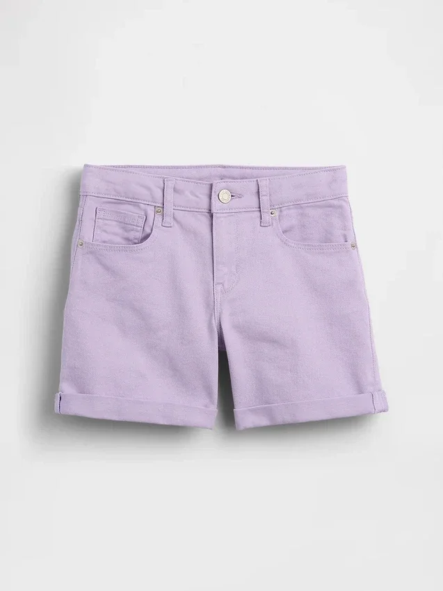 Kinder-Jeans-Midi-Shorts