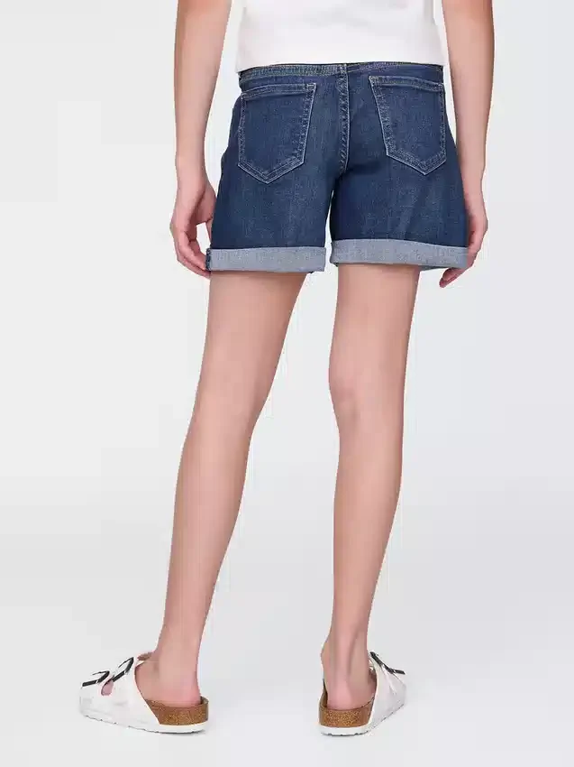 Kinder-Jeans-Midi-Shorts