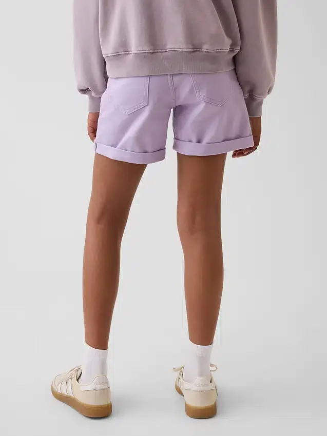 Kinder-Jeans-Midi-Shorts