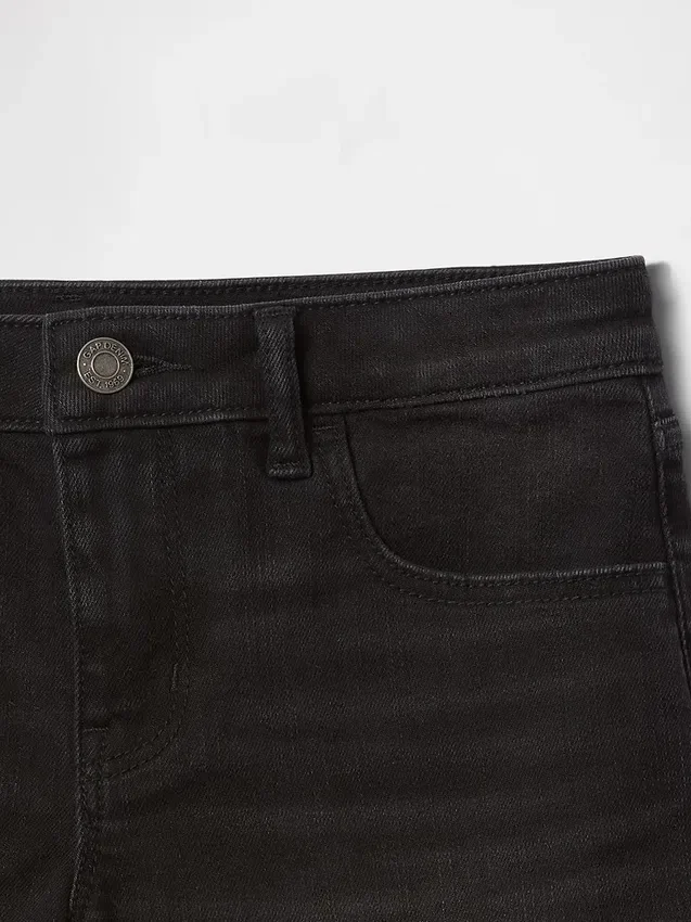 Kinder-Jeans-Midi-Shorts