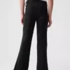 Kinder-Jeans mit hoher Leibhöhe im 70er-Jahre-Flare-Stil