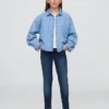 Kinder-Jeans mit mittlerer Leibhöhe für den Alltag im Super-Skinny-Schnitt