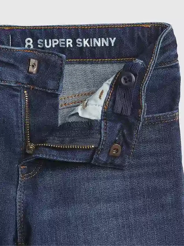 Kinder-Jeans mit mittlerer Leibhöhe für den Alltag im Super-Skinny-Schnitt