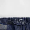 Kinder-Jeans mit niedriger Leibhöhe, lockerem Schnitt und Metallic-Effekt