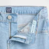 Kinder-Jeans mit niedriger Leibhöhe und geradem Schnitt