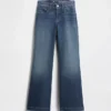 Kinder-Jeans mit niedriger Leibhöhe und lockerem Flare-Schnitt