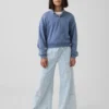 Kinder-Jeans mit niedriger Leibhöhe und lockerer Passform