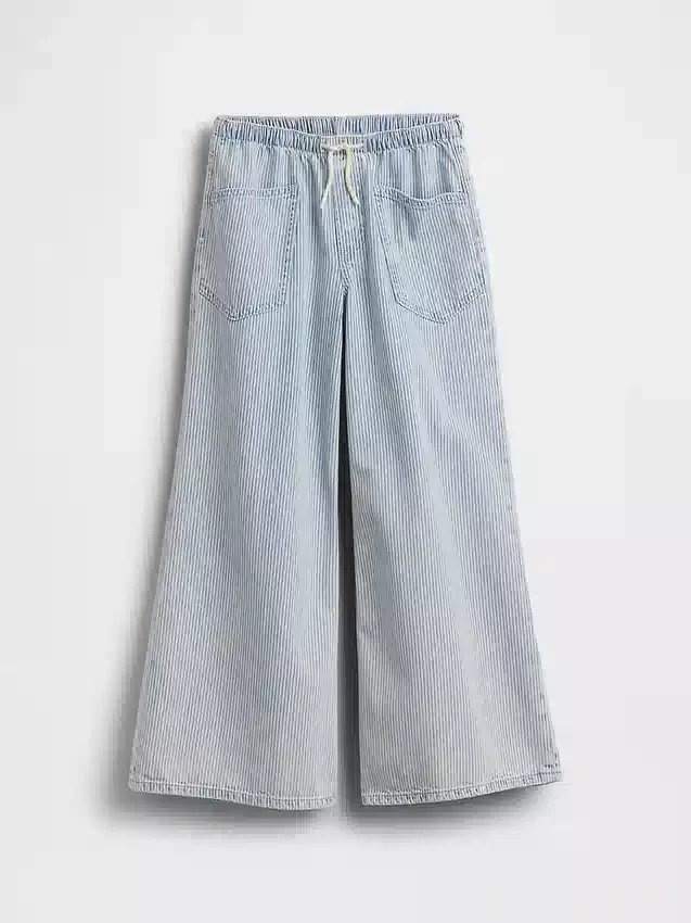 Kinder-Jeans mit niedriger Leibhöhe und lockerer Passform