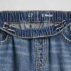 Kinder-Jeans mit niedriger Leibhöhe, weitem Bein und lockerer Passform
