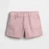 Kinder-Jeans-Shorts mit niedriger Leibhöhe