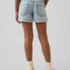 Kinder-Jeans-Shorts mit niedriger Leibhöhe