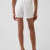 Kinder-Jeans-Shorts mit niedriger Leibhöhe