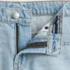 Kinder-Jeans-Shorts mit niedriger Leibhöhe