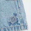Kinder-Jeans-Shorts mit niedriger Leibhöhe