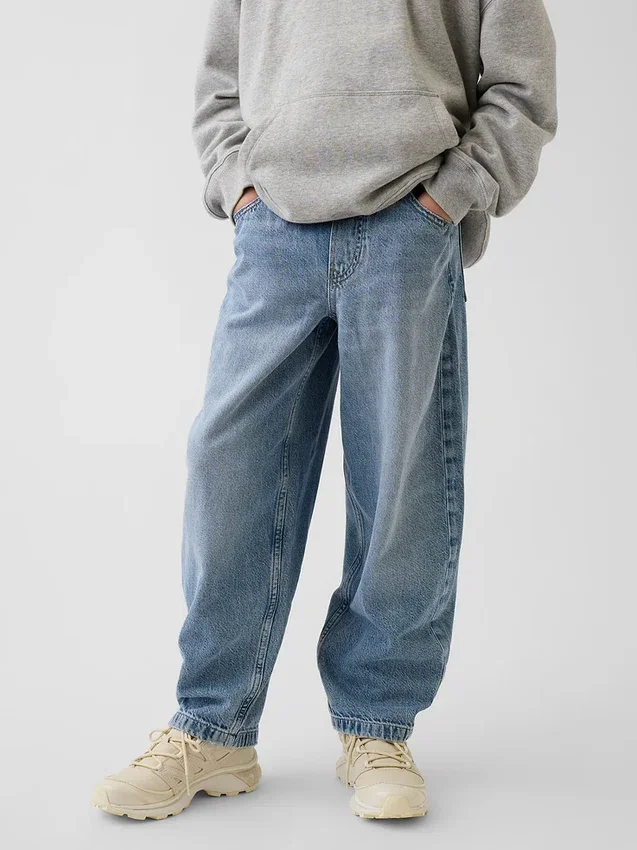 Kinder-Jeans „Ultrasoft Easy Baggy Taper“