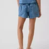 Kinder-Jeans-Wickelrock