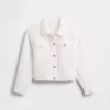 Kinder-Jeansjacke mit Ösen