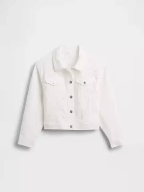 Kinder-Jeansjacke mit Ösen