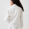 Kinder-Jeansjacke mit Ösen