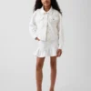 Kinder-Jeansjacke mit Ösen