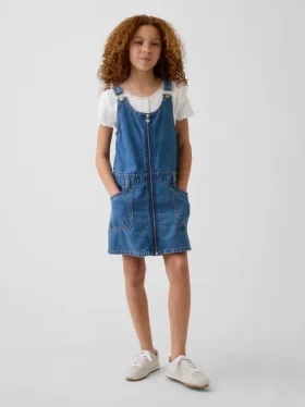 Kinder-Jeansrock mit Reißverschluss