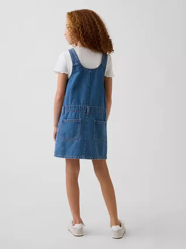 Kinder-Jeansrock mit Reißverschluss