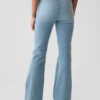 Kinder-Jeggings mit hoher Leibhöhe und ausgestelltem Bein