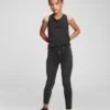Kinder-Jeggings mit hoher Leibhöhe und Used-Look