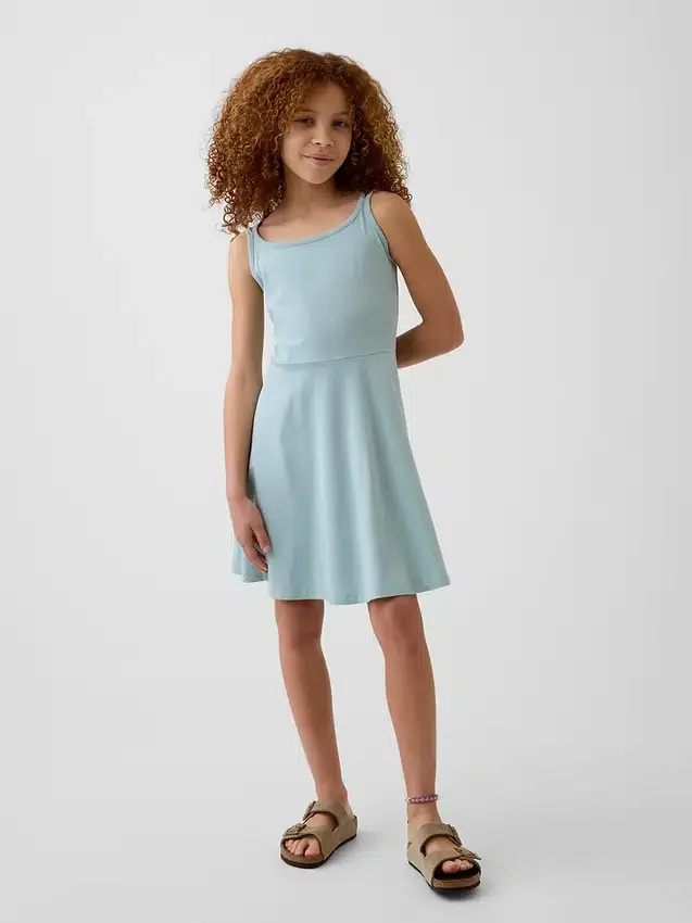 Kinder-Jersey-Trägerkleid