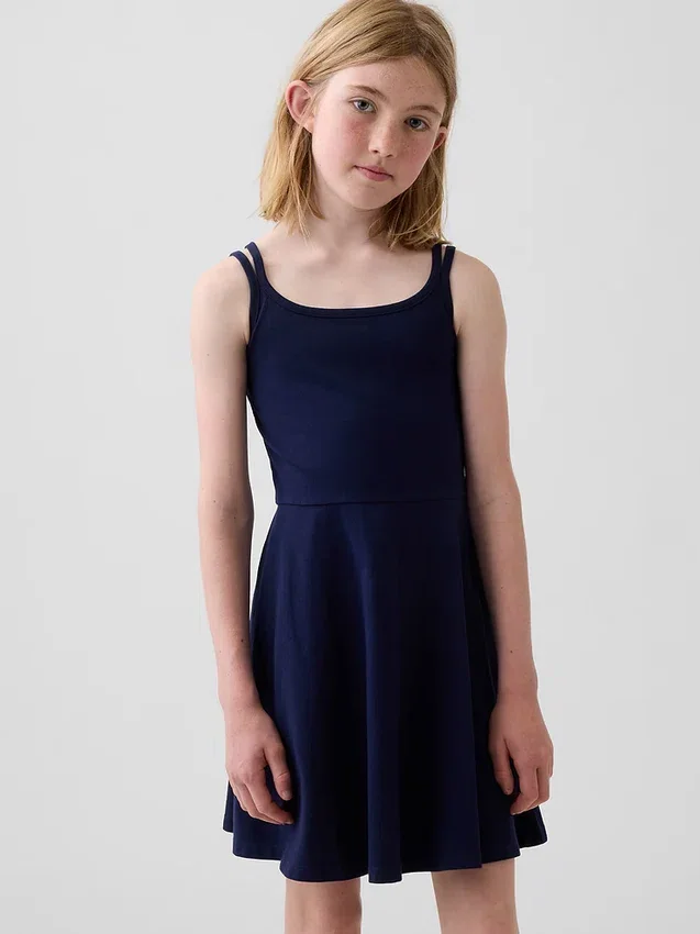 Kinder-Jersey-Trägerkleid