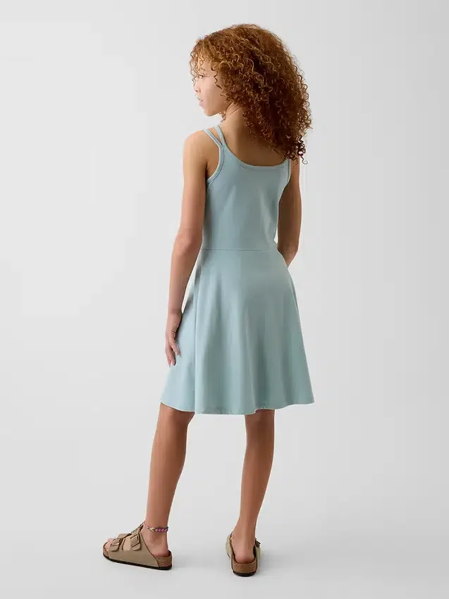 Kinder-Jersey-Trägerkleid