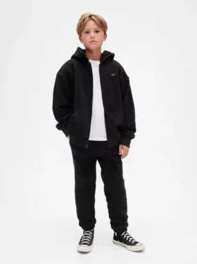Kinder-Jogginghose mit lockerer Passform und Sherpa-Futter