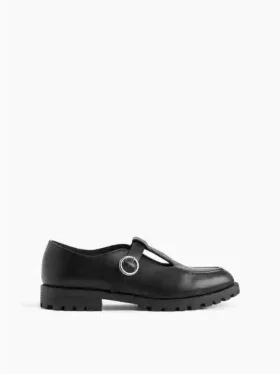 Kinder-Loafer mit T-Riemen