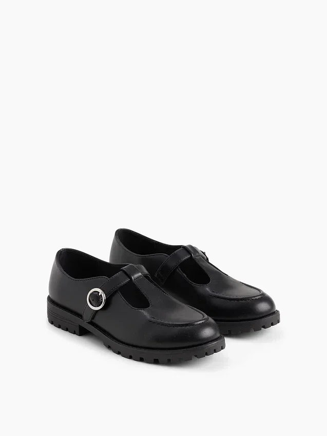Kinder-Loafer mit T-Riemen