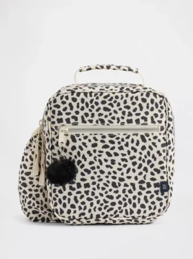 Kinder-Lunch-Tasche mit Leopardenmuster
