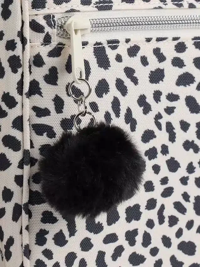 Kinder-Lunch-Tasche mit Leopardenmuster