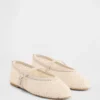 Kinder-Mary-Jane-Ballerinas aus Häkelstoff