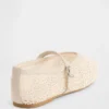 Kinder-Mary-Jane-Ballerinas aus Häkelstoff
