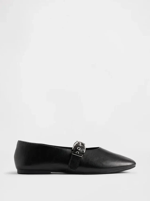 Kinder-Mary-Jane-Ballerinas mit Schnalle