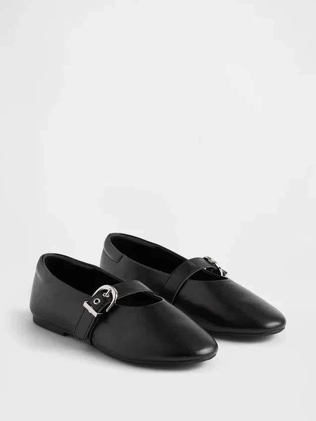 Kinder-Mary-Jane-Ballerinas mit Schnalle