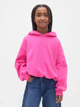 Kinder-Oversize-Bubble-Hoodie aus Vintagesoft