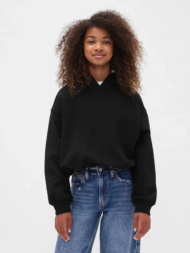 Kinder-Oversize-Bubble-Hoodie aus Vintagesoft