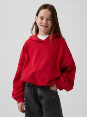 Kinder-Oversize-Bubble-Hoodie aus Vintagesoft