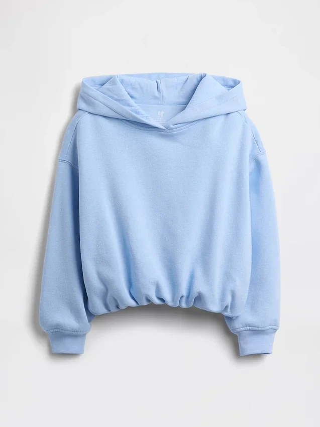 Kinder-Oversize-Bubble-Hoodie aus Vintagesoft