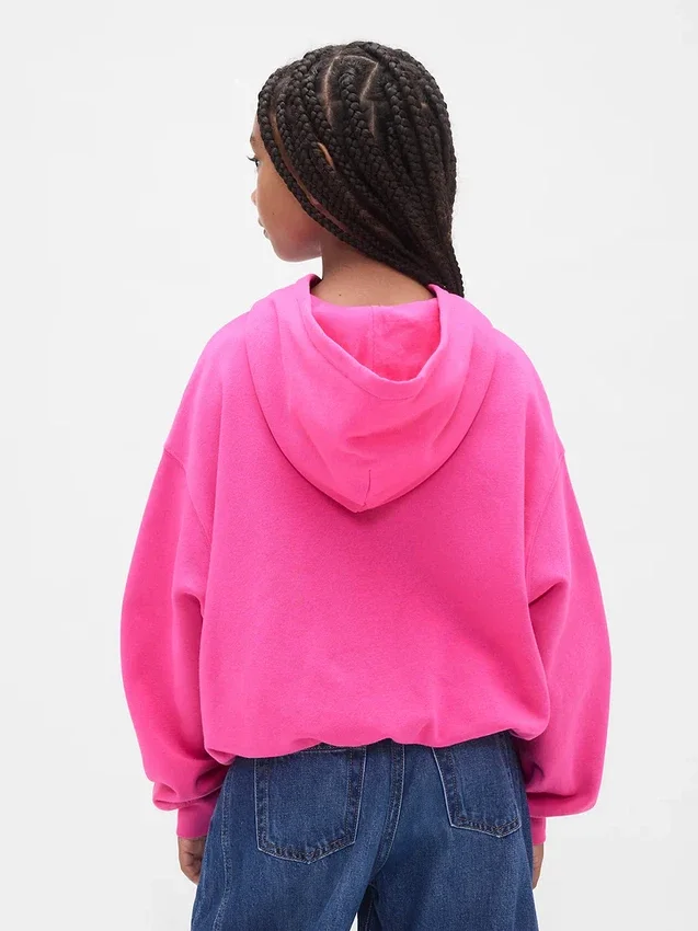 Kinder-Oversize-Bubble-Hoodie aus Vintagesoft