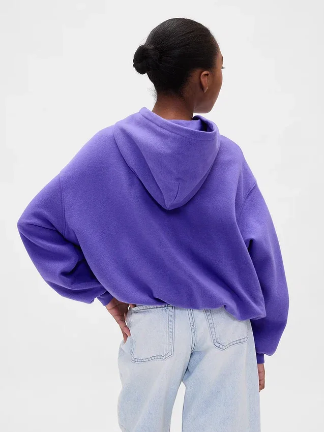 Kinder-Oversize-Bubble-Hoodie aus Vintagesoft