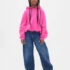 Kinder-Oversize-Bubble-Hoodie aus Vintagesoft