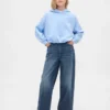 Kinder-Oversize-Bubble-Hoodie aus Vintagesoft