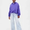 Kinder-Oversize-Bubble-Hoodie aus Vintagesoft