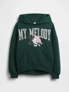 Kinder-Oversize-Hoodie „Vintagesoft“ mit Hello Kitty